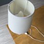 white lamp with bulb Image 2