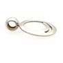 Vintage 925 Sterling Silver Geometric Modernist Pendant Image 6