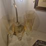 Vintage Mid-Century Crystal Champagne Flutes - Set of 4 Image 2