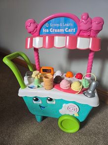 leap frog ice cream cart toy