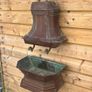 Antique French Copper Wall Water Fountain Image 2