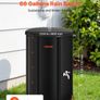 250L Collapsible Rain Barrel | Portable Rainwater Collection Tank | Garden Water Storage with Spigot & Overflow Image 4