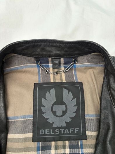 Belstaff Outlaw Charcol leather jacket IT48