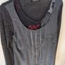 Sophie B Dressy Tunic Top Size 12-14 Image 2