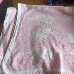Baby blanket. Pink