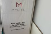 towel radiator 1200 x 500 black