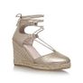 Kurt Geiger Gold Espadrilles Image 4