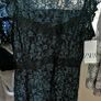 beautiful new zara black and green lace dress Image 5
