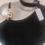 BNWT Black chocker top size L UK18 EU46 Postage included Image 2