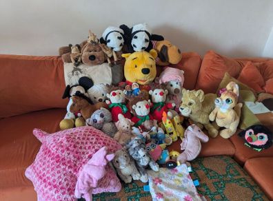 Bag of teddies