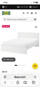 Ikea Malm Double Bed Frame