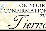 Personalised Confirmation Day Party Banner Poster