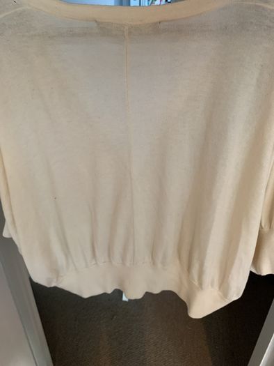 cream cardigan French Connection