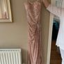 Sequin gold dress Image 2