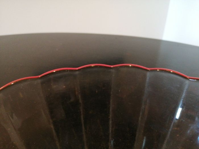 Vintage 1950s French Glass Bowl