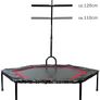FREE EXPRESS SHIPPING Fit Indoor Fitness Trampoline with Handlebar Image 4