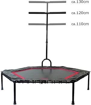 FREE EXPRESS SHIPPING Fit Indoor Fitness Trampoline with Handlebar