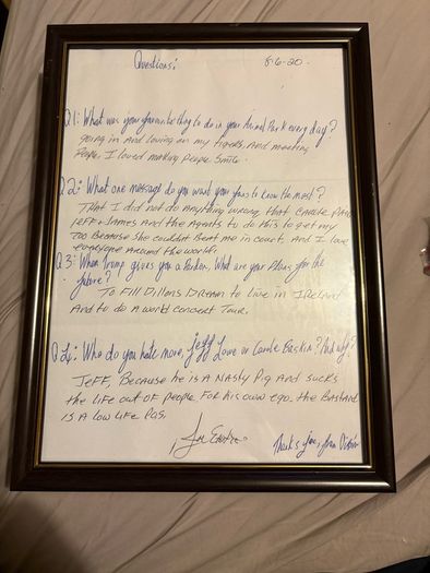 Tiger King Joe Exotic memorabilia Collection