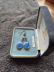 Vintage Blue Earrings