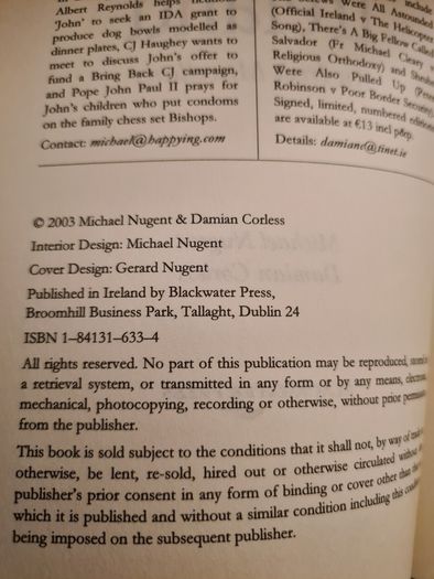That's Ireland. A Miscellany. By Michael Nugent & DAMIANCORLESS. FIRST EDITION