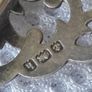 Antique vintage sterling silver buckle Image 2