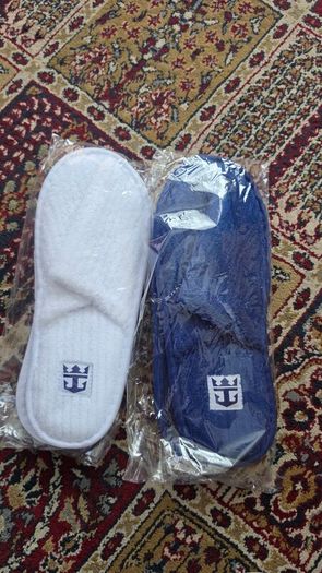 Royal Caribbean Branded Slippers Unopened