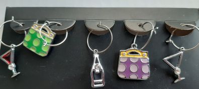 New in box marks & Spencer 5 drinks charms