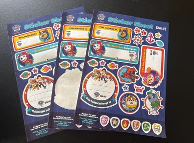 stickers - kids  - paw patrol