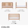 Tutti Bambini cot bed Image 6