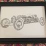 Personalised Father's Day frame Image 4