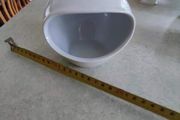 White Stoneware Salt Holder Meadows &amp; Byrne Porcelain