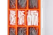 260 piece Screw And Plug Set Assorted Anchor And Galvanised Steel Screw