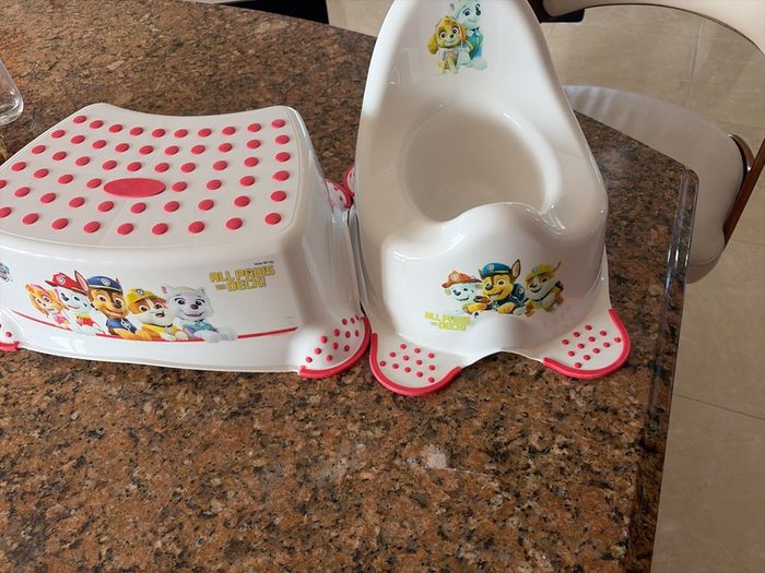 Paw Patrol Potty & Step