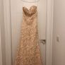 Jovani strapless gold gown Image 4