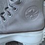 womens leather converse Image 5