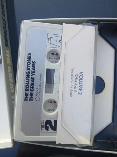 The Rolling Stones cassette set