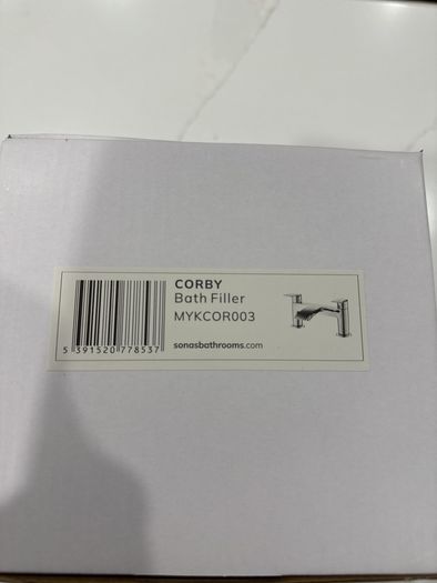 Sonas Corby bath filler