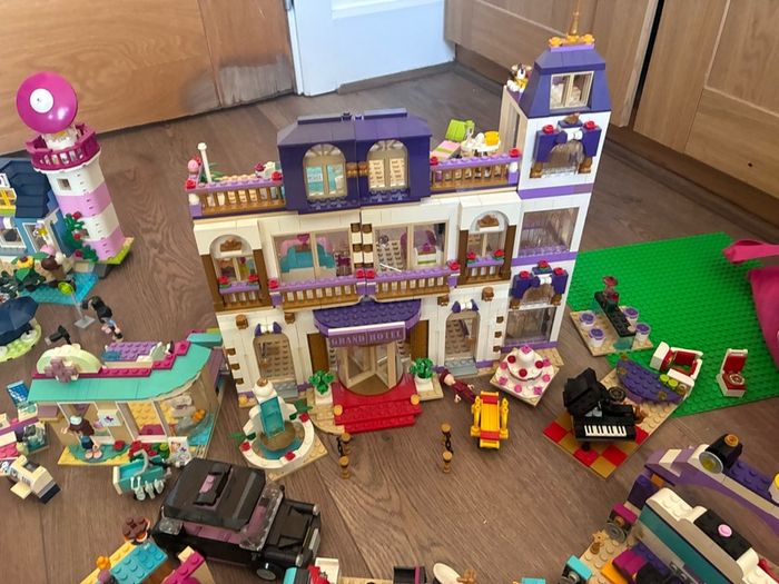 Huge LEGO Friends & Elves Collection Massive Bundle Figures, Buildings, Dragons & Vehicles