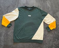 Vans Pullover Men's Colorblock Jumper Size 2XL