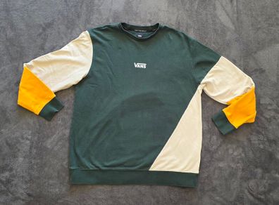 Vans Pullover Men's Colorblock Jumper Size 2XL
