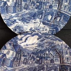 Alfred Meakin Blue "The Post House"