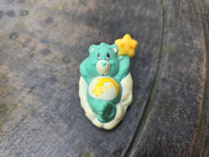 Wish Bear Carebear Mini Figure 1983-1984 Kenner A.G.C.