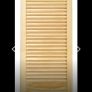 Solid Pine Louvre Doors Image 3