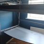 Ikea loft bed with desk gun metal grey Image 3