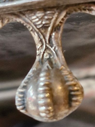 Vintage silver plated tray