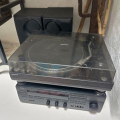 Yamaha Receiver, Sony Turntable, JVC Speakers Bundle