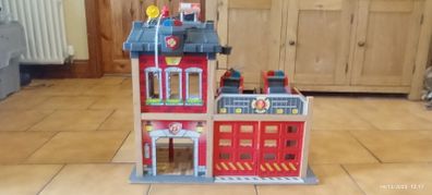 Hape Big City Fire Station Wooden Playset