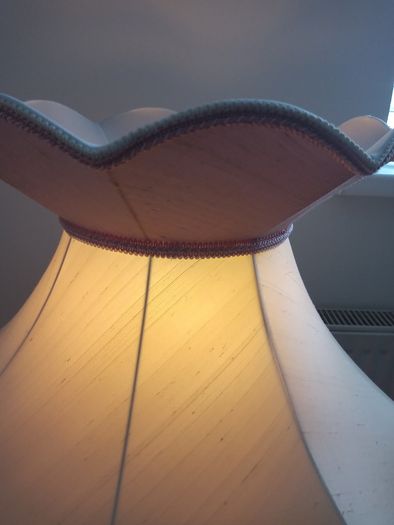Downton abbey style lamp shade