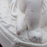 Vintage Angel Lamp Base, bit damage Image 3