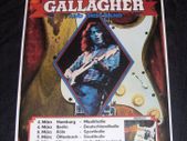 Rory Gallagher Against The Grain 1975 concert poster repro..